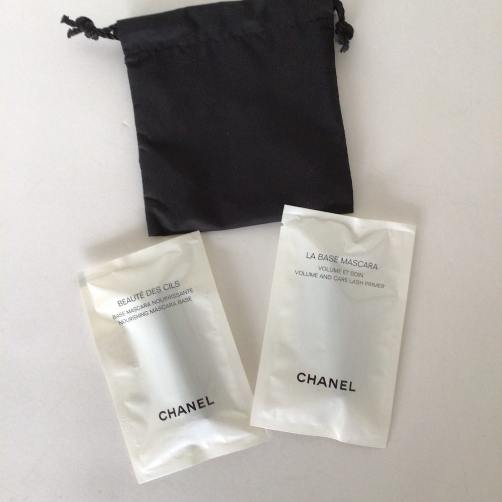 CHANEL TRAVEL SIZE MAKEUP BUNDLE AND POUCH NWT